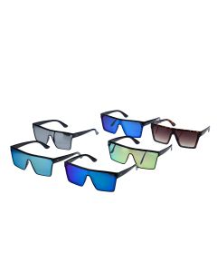 Wholesale Visor-style Wayfarers in Mixed Packs