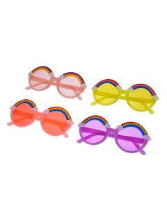 Wholesale Kids Rainbow-Rimmed Sunglasses in Mixed Packs