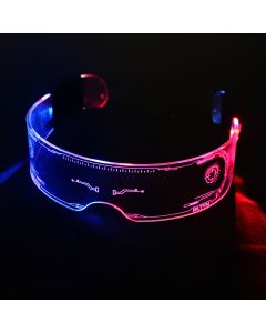 Wholesale Futuristic LED Luminous Visors Small Print