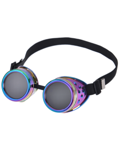 Wholesale Neo-chrome steampunk goggles