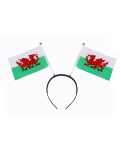 Wholesale Welsh Flag Head Boppers Welsh Festival Headband