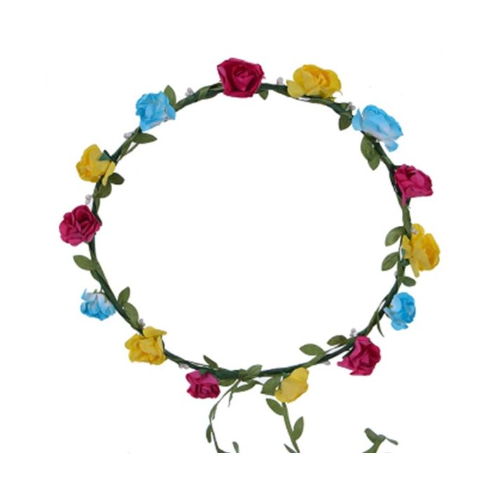 PS Wholesale - Wholesale pansexual pride flower crown LGBTQ headband