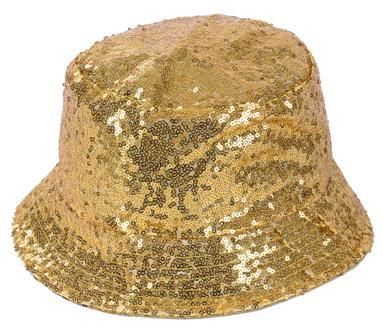 gold sun hat