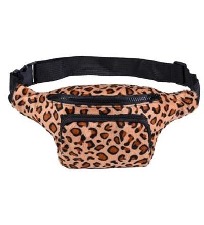 leopard print waist bag