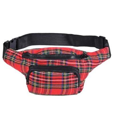 tartan bum bag