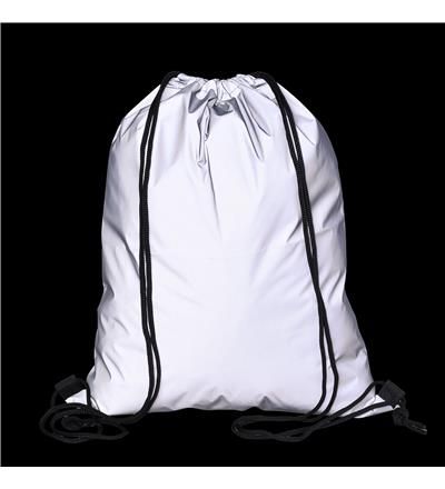 reflective drawstring bag